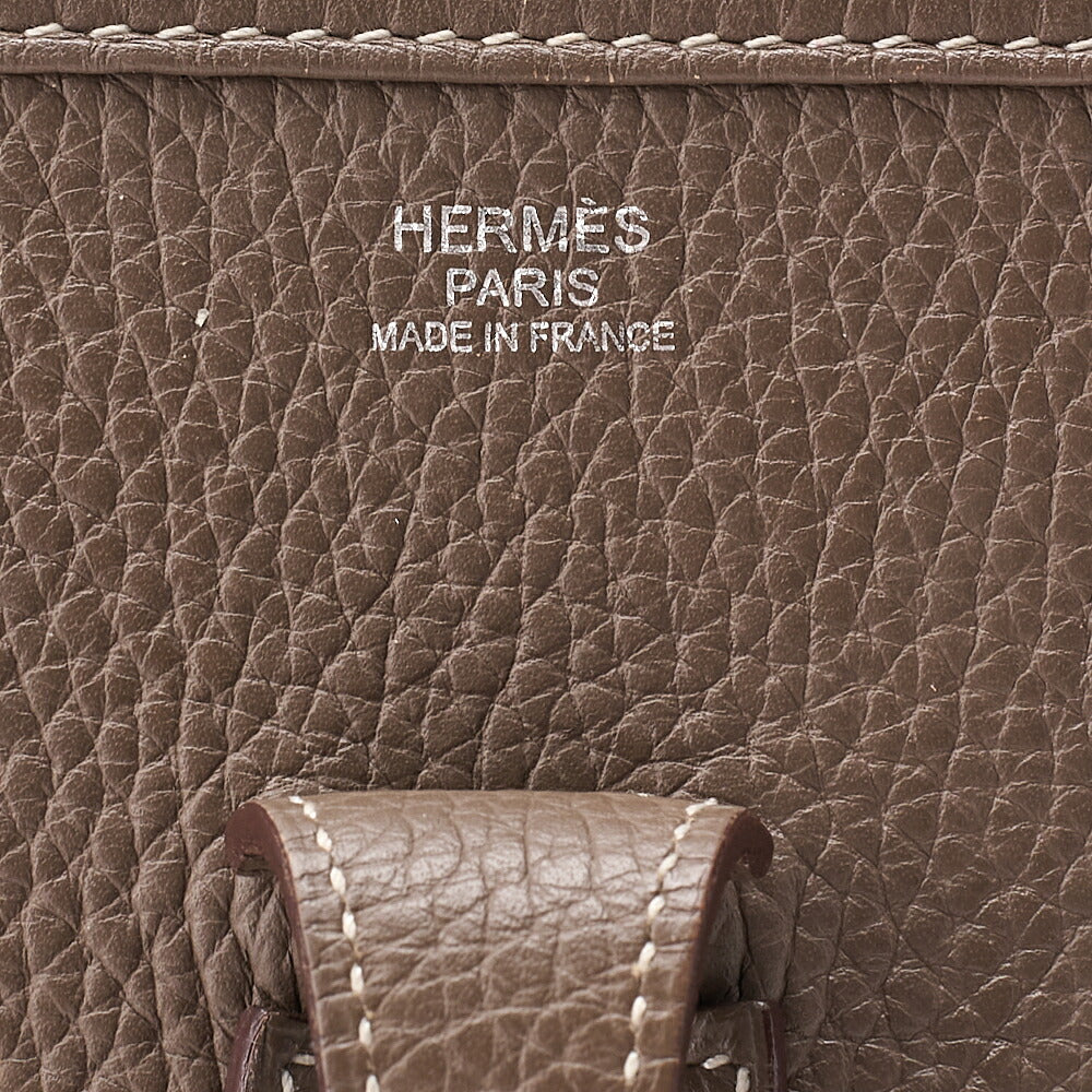 HERMES Hermes Eveline 3GM Trois Trion C?mence Shoulder Bag Etope Silver-Tone Hardware, Pre-Owned