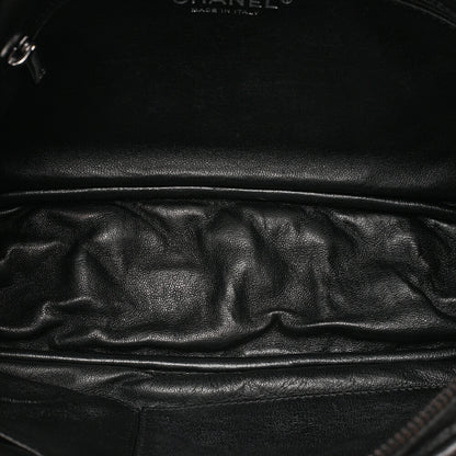 CHANEL Vintage Calf Matelasse 2.55 Turn Lock 2.55 Chain Shoulder Black-Tone Hardware, Pre-Owned