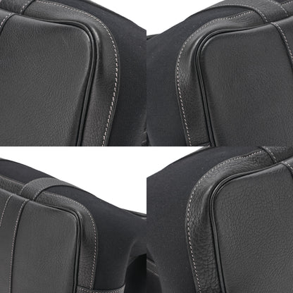 HERMES Hermes Garden Party PM Tote Bag Black Silver-Tone Hardware, Pre-Owned]