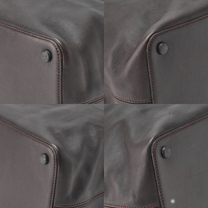CHANEL Lambskin Bicolore Large Size Tote Bag Brown (Black Hardware) Ladies' Bag Brand [Used] [Free Shipping]