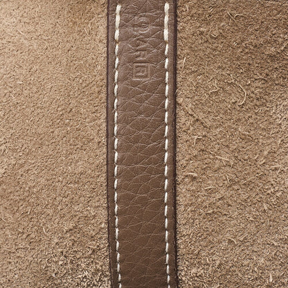 HERMES Hermes Picotin Lock MM Taurillon Clemence ?toupe Silver-Tone Hardware, Pre-Owned