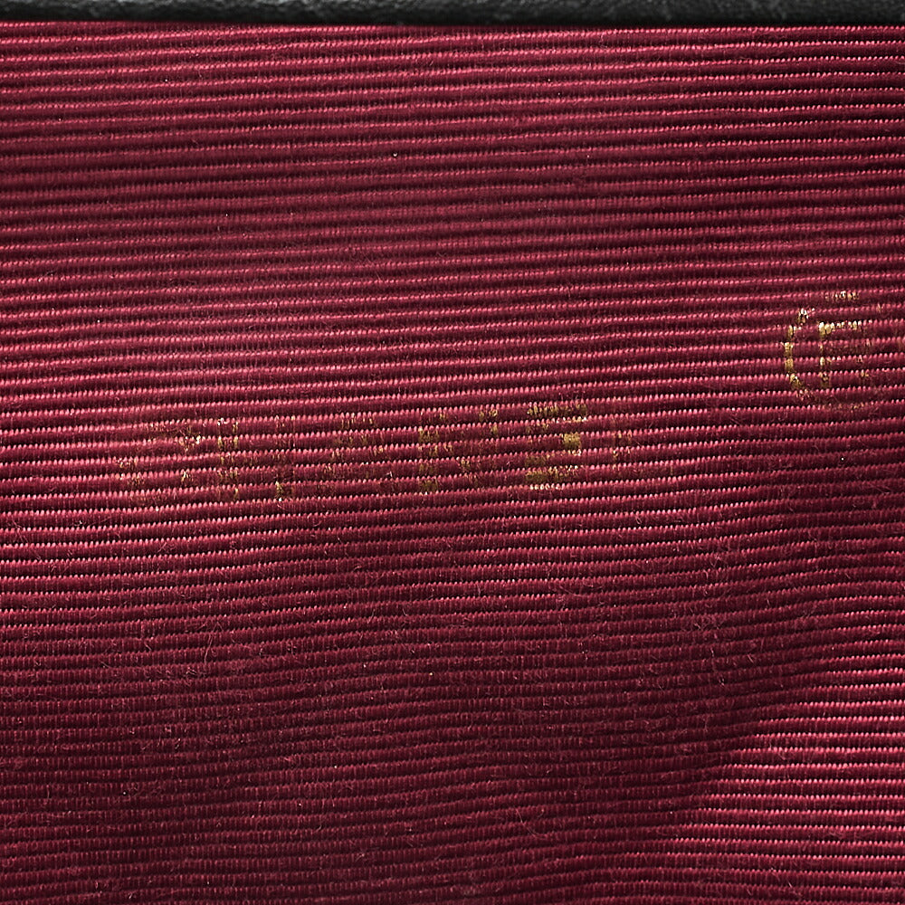 CHANEL Shoulder Bag Matelasse Push Lock Lambskin Black Gold-Tone Hardware, Pre-Owned