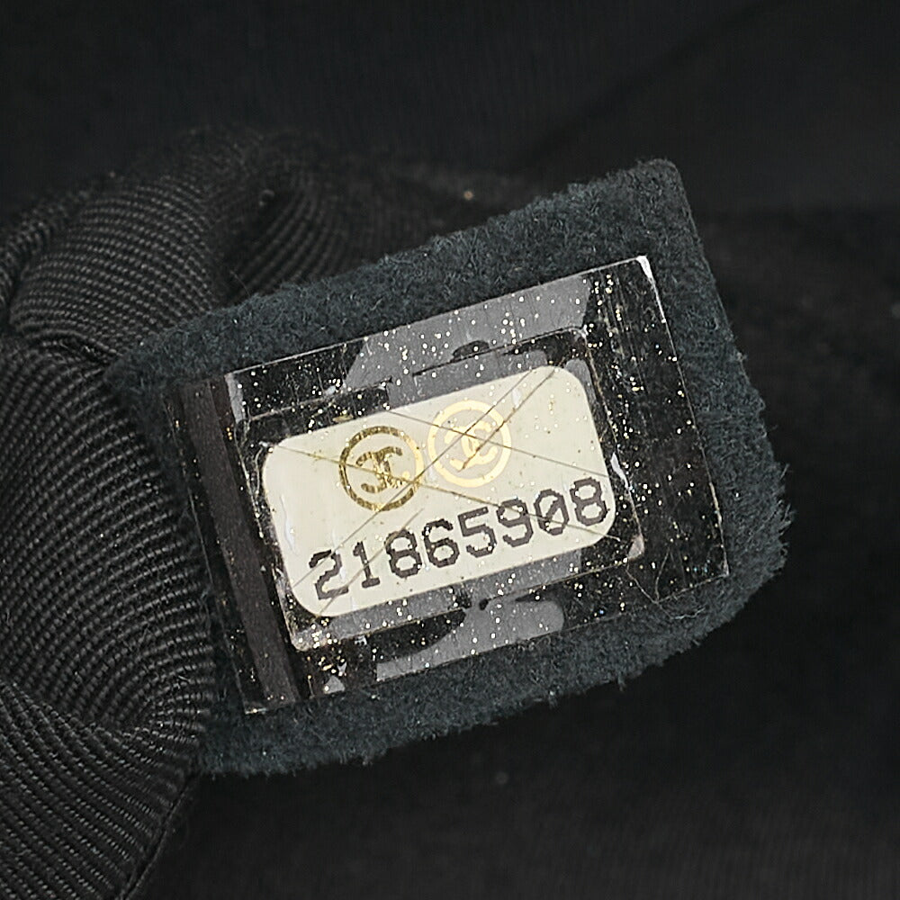 CHANEL Boy Chanel 25 Lambskin Chain Shoulder Bicolor Gold x Black Gold-Tone Hardware, Pre-Owned