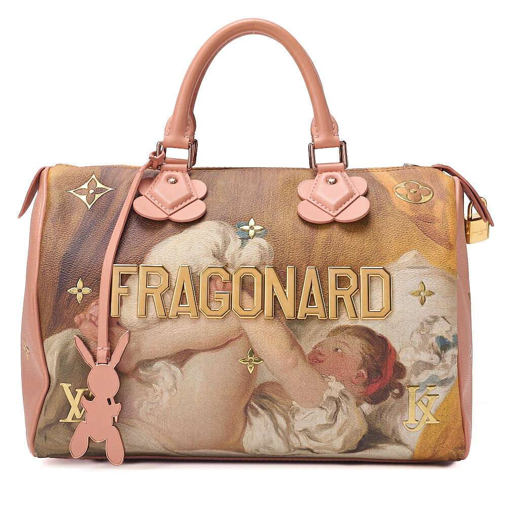 LOUIS VUITTON Louis Vuitton Monogram Celty Fragonard Speedy 30 Handbag M43307 Gold-Tone Hardware, Pre-Owned