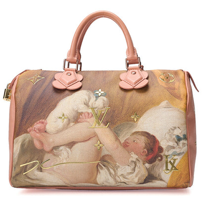 LOUIS VUITTON Louis Vuitton Monogram Celty Fragonard Speedy 30 Handbag M43307 Gold-Tone Hardware, Pre-Owned