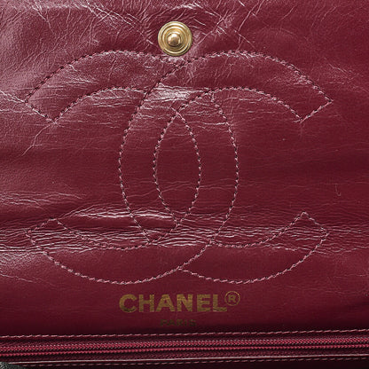 CHANEL Lambskin Matelasse 26cm Paris Limited Double Flap Shoulder Bag Black Gold-Tone Hardware, Pre-Owned
