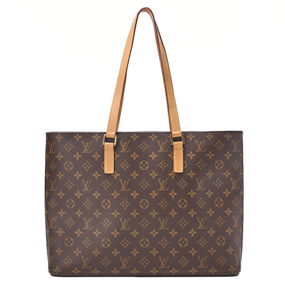 LOUIS VUITTON Louis Vuitton Tote Bag Monogram LUCO M51155 Brown Gold-Tone Hardware, Pre-Owned