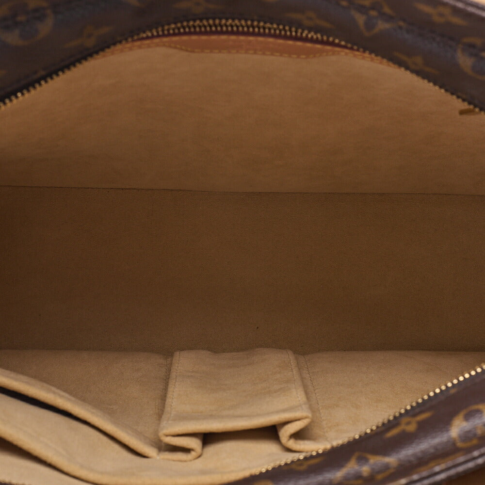 LOUIS VUITTON Louis Vuitton Tote Bag Monogram LUCO M51155 Brown Gold-Tone Hardware, Pre-Owned