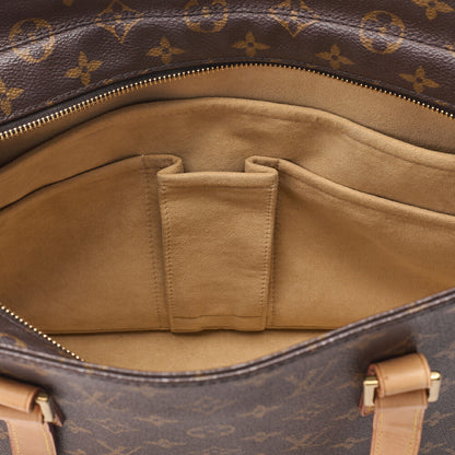 LOUIS VUITTON Louis Vuitton Tote Bag Monogram LUCO M51155 Brown Gold-Tone Hardware, Pre-Owned