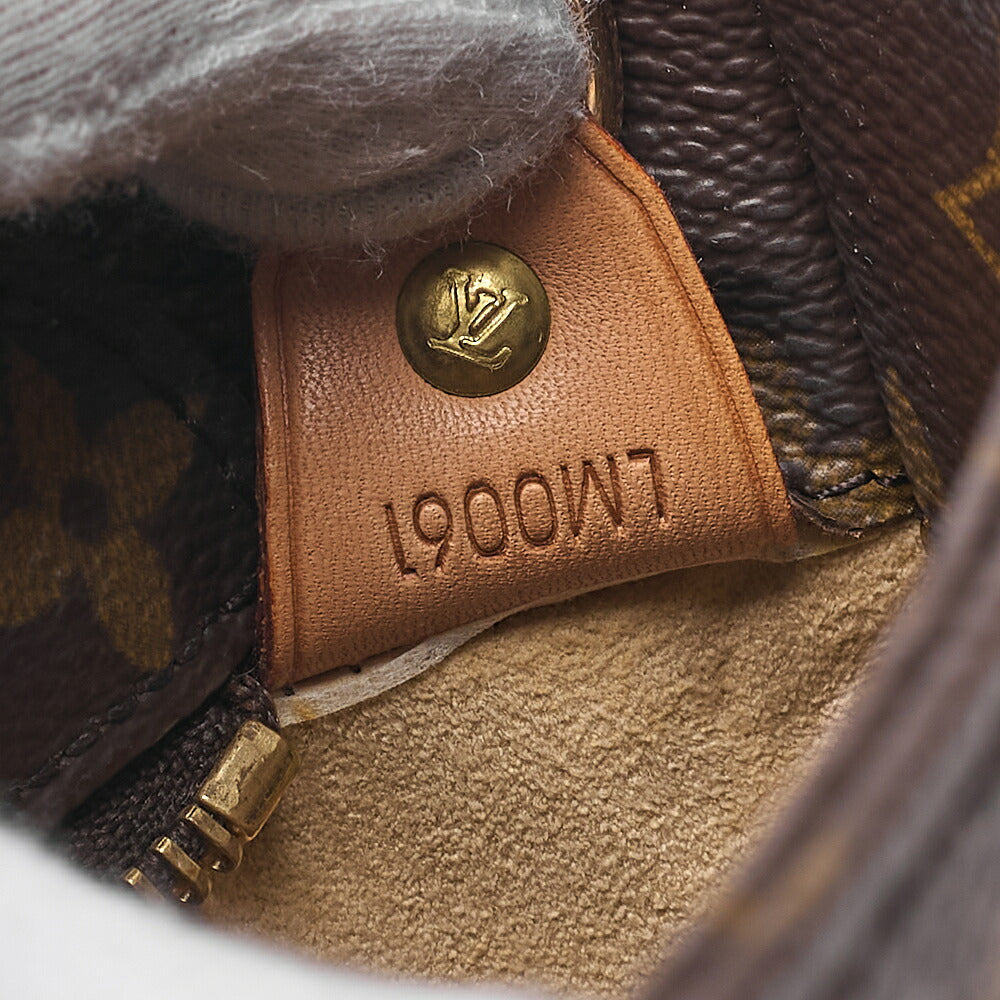 LOUIS VUITTON Louis Vuitton Tote Bag Monogram LUCO M51155 Brown Gold-Tone Hardware, Pre-Owned