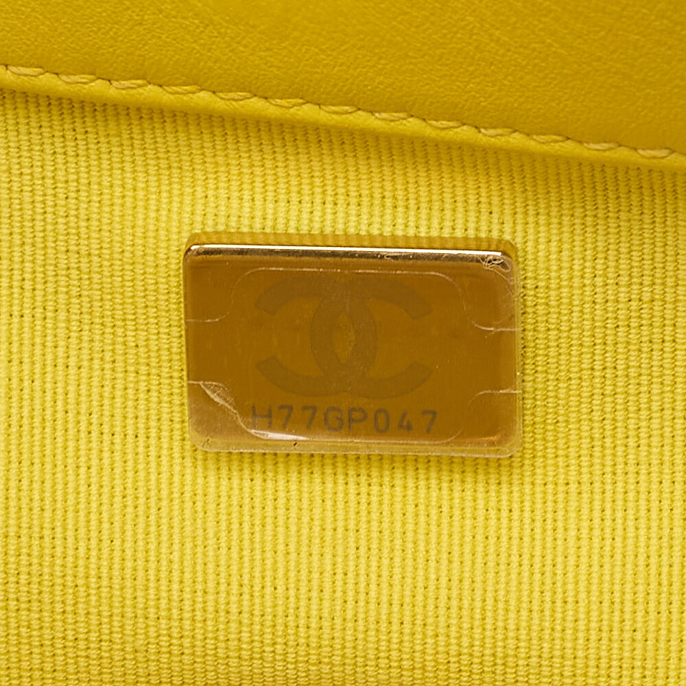 CHANEL Matelasse Chanel 19 Tweed 2-Way Chain Shoulder Yellow Gold X Silver-Tone Hardware, Pre-Owned