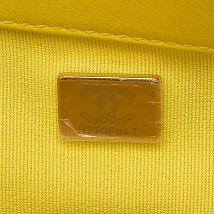 CHANEL Matelasse Chanel 19 Tweed 2-Way Chain Shoulder Yellow Gold X Silver-Tone Hardware, Pre-Owned