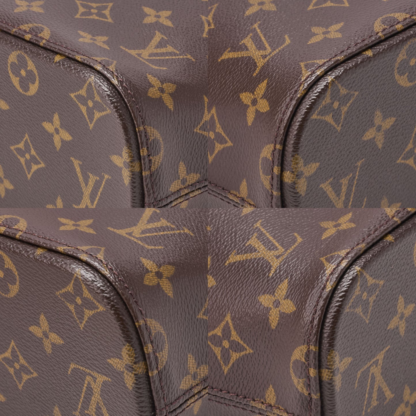 LOUIS VUITTON Louis Vuitton Tote Bag Monogram Vavan GM M51170 Brown Gold-Tone Hardware, Pre-Owned