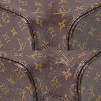 LOUIS VUITTON Louis Vuitton Tote Bag Monogram Vavan GM M51170 Brown Gold-Tone Hardware, Pre-Owned