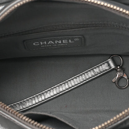 CHANEL Lambskin Gabrielle de Chanel Chain Shoulder Silver Silver X  Gold-Tone Hardware, Pre-Owned