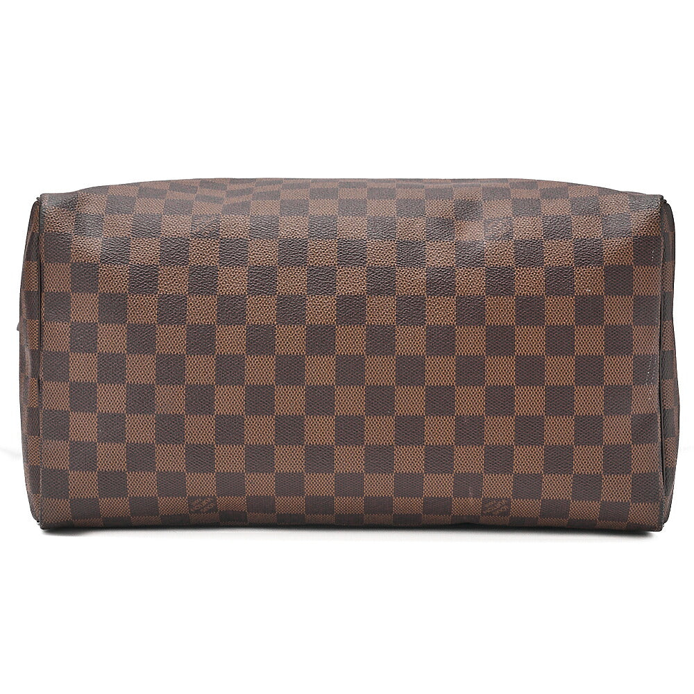 LOUIS VUITTON Louis Vuitton Damier Speedy 35 Handbag N41523 Brown Gold-Tone Hardware, Pre-Owned