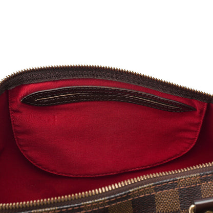 LOUIS VUITTON Louis Vuitton Damier Speedy 35 Handbag N41523 Brown Gold-Tone Hardware, Pre-Owned