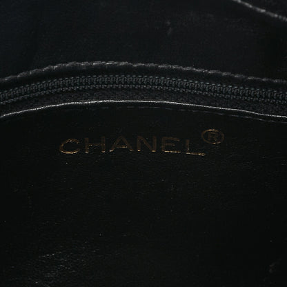 CHANEL Chanel Matelasse Coco Mark with Ball Charm Bijou Chain Shoulder Caviar Skin Black Gold-Tone Hardware, Pre-Owned