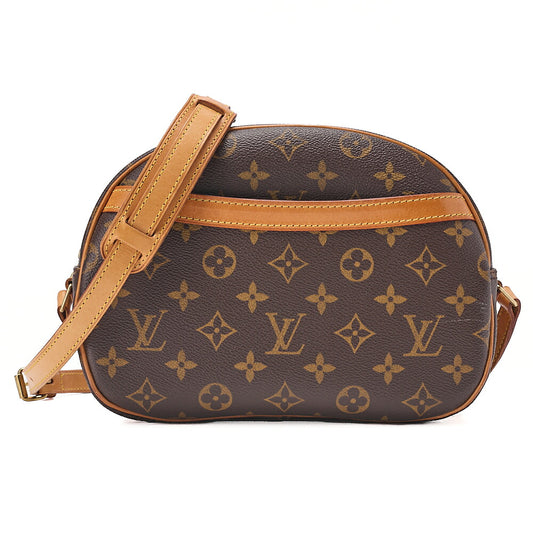 LOUIS VUITTON Louis Vuitton Monogram Blois Shoulder Bag Monogram Brown Gold-Tone Hardware, Pre-Owned