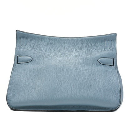 Hermes Hermes Gypsy?re 34 Shoulder Bag Trinlon-Clemence Ciel Silver-Tone Hardware, Pre-Owned