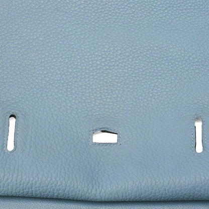Hermes Hermes Gypsy?re 34 Shoulder Bag Trinlon-Clemence Ciel Silver-Tone Hardware, Pre-Owned