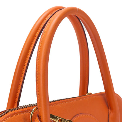 Hermes Hermes Bolide 31 Handbag Shoulder Bag Gulliver Orange Gold-Tone Hardware, Pre-Owned