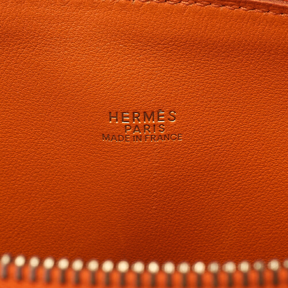 Hermes Hermes Bolide 31 Handbag Shoulder Bag Gulliver Orange Gold-Tone Hardware, Pre-Owned