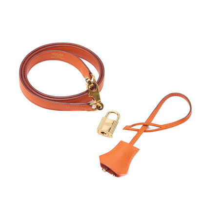 Hermes Hermes Bolide 31 Handbag Shoulder Bag Gulliver Orange Gold-Tone Hardware, Pre-Owned