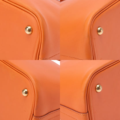 Hermes Hermes Bolide 31 Handbag Shoulder Bag Gulliver Orange Gold-Tone Hardware, Pre-Owned