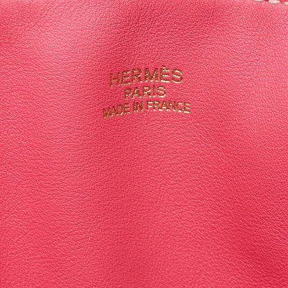 Hermes Double Sense 28 Swift Tote Bag Rose Jaipool x Rose -Tone Hardware, Pre-Owned