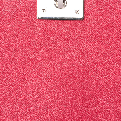 CHANEL Boy Chanel Matelasse Chain Shoulder Caviar Skin Rose Pink (Silver -Tone Hardware, Pre-Owned