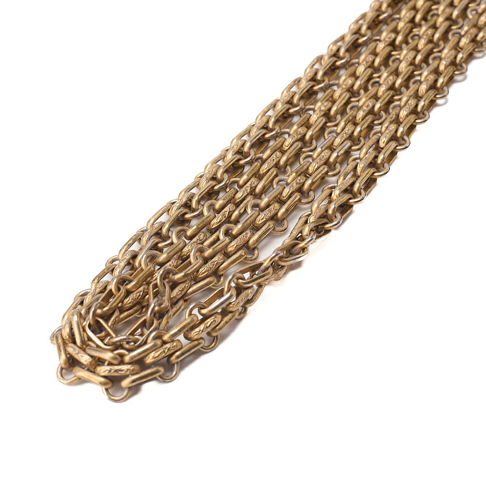 CHANEL Lambskin Graffiti 2.55 Lock 2.55 Chain Shoulder Black x Gold Gold-Tone Hardware, Pre-Owned