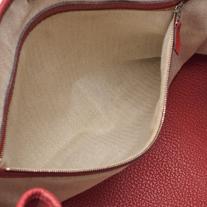 Hermes Hermes Garden Party PM Country Tote Bag Rouge Dusses Silver-Tone Hardware, Pre-Owned