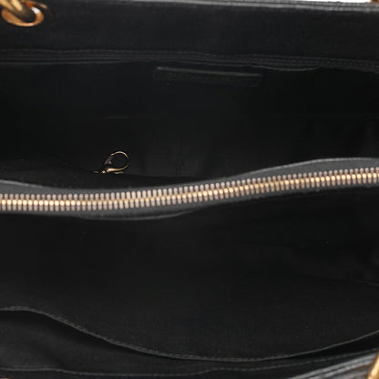 CHANEL Shoulder Bag Tote Bag Matelasse GST Chain Tote Caviskin Black Gold-Tone Hardware, Pre-Owned