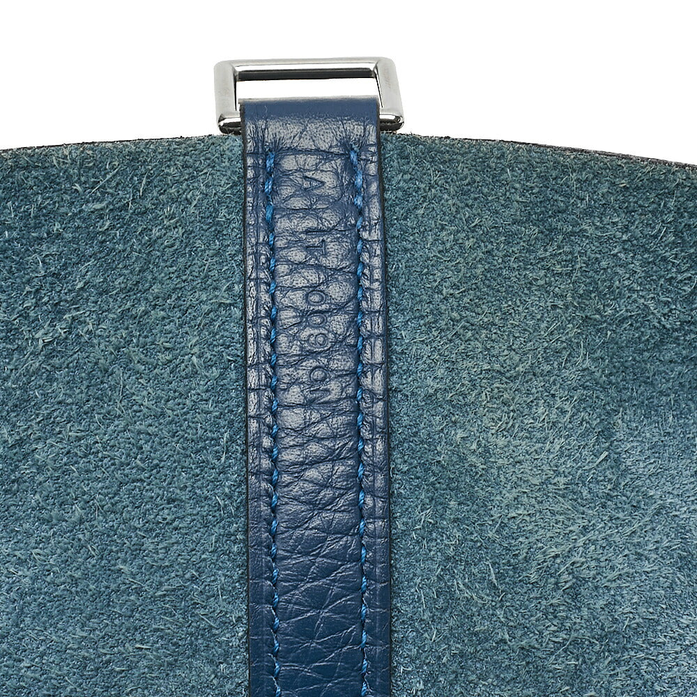 Hermes Hermes Picotan Lock MM Handbag Taurillon Clemence Corvert Silver-Tone Hardware, Pre-Owned