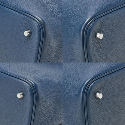 Hermes Hermes Picotan Lock MM Handbag Taurillon Clemence Corvert Silver-Tone Hardware, Pre-Owned