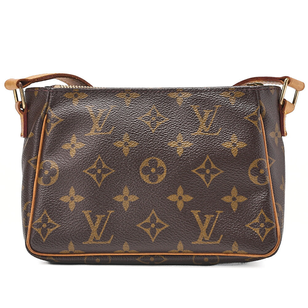 LOUIS VUITTON Louis Vuitton Monogram Vivacit? PM M51165 Shoulder Bag Brown Gold-Tone Hardware, Pre-Owned