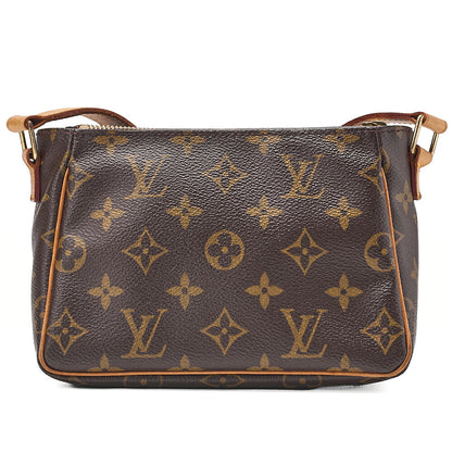 LOUIS VUITTON Louis Vuitton Monogram Vivacit? PM M51165 Shoulder Bag Brown Gold-Tone Hardware, Pre-Owned