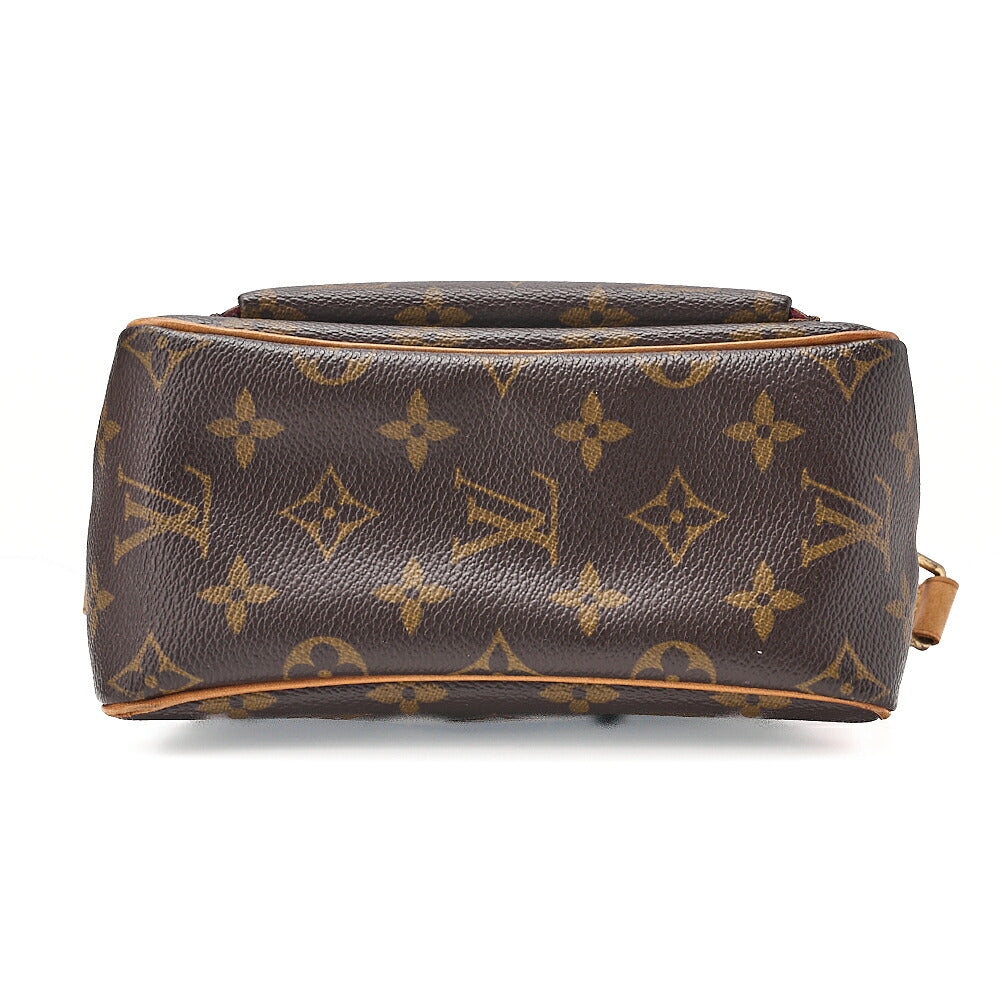 LOUIS VUITTON Louis Vuitton Monogram Vivacit? PM M51165 Shoulder Bag Brown Gold-Tone Hardware, Pre-Owned