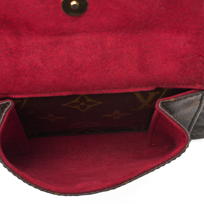 LOUIS VUITTON Louis Vuitton Monogram Vivacit? PM M51165 Shoulder Bag Brown Gold-Tone Hardware, Pre-Owned