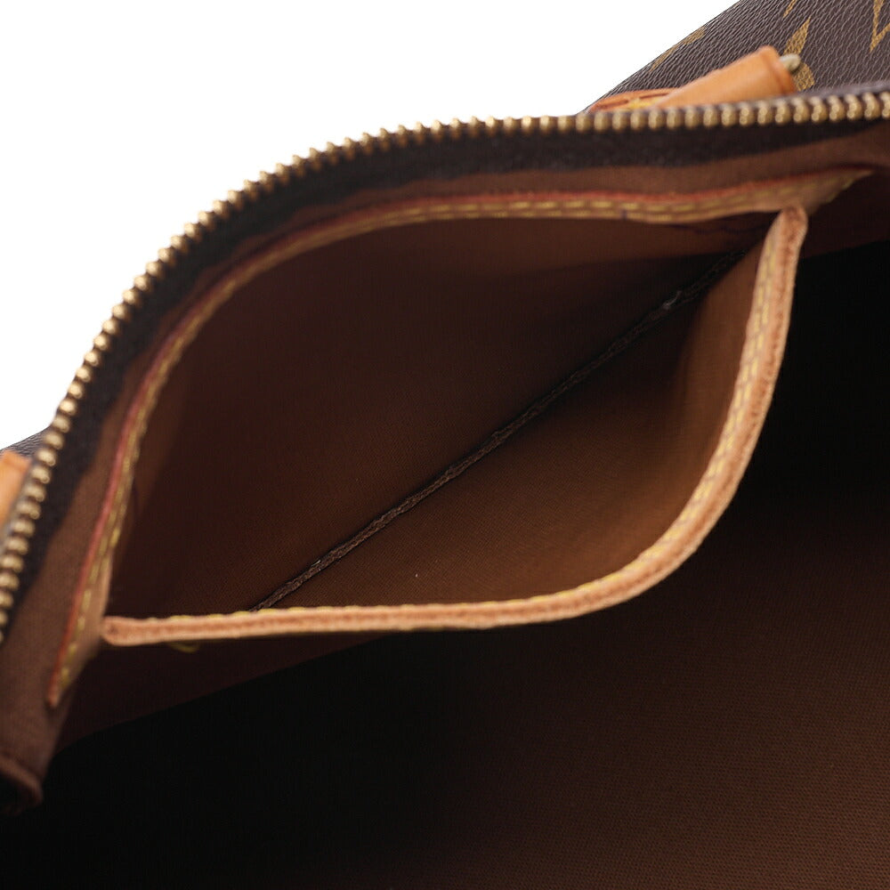 LOUIS VUITTON Louis Vuitton Monogram Speedy 30 Handbag M41526 Brown Gold-Tone Hardware, Pre-Owned