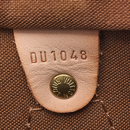 LOUIS VUITTON Louis Vuitton Monogram Speedy 30 Handbag M41526 Brown Gold-Tone Hardware, Pre-Owned
