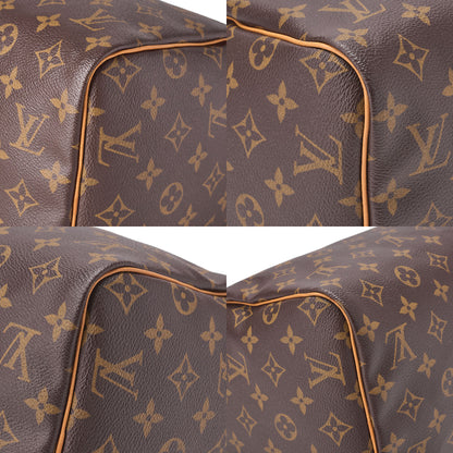 LOUIS VUITTON Louis Vuitton Monogram Speedy 30 Handbag M41526 Brown Gold-Tone Hardware, Pre-Owned