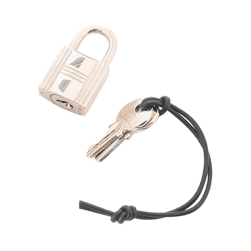 Hermes Hermes Picotan Lock MM Handbag Taurillon Clemence Corvert Silver-Tone Hardware, Pre-Owned