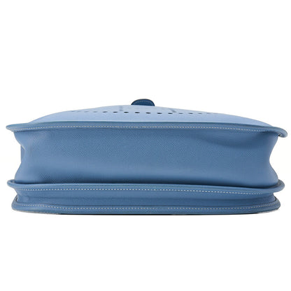 Hermes Hermes Evelyn 2GM Epson Shoulder Bag BlueJean Silver-Tone Hardware, Pre-Owned
