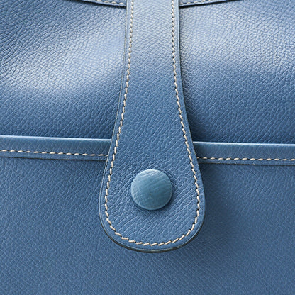 Hermes Hermes Evelyn 2GM Epson Shoulder Bag BlueJean Silver-Tone Hardware, Pre-Owned