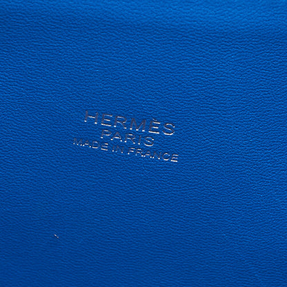 Hermes Bolide 31 Taurillon 2WAY Shoulder Bleu Zanzibar Silver-Tone Hardware, Pre-Owned