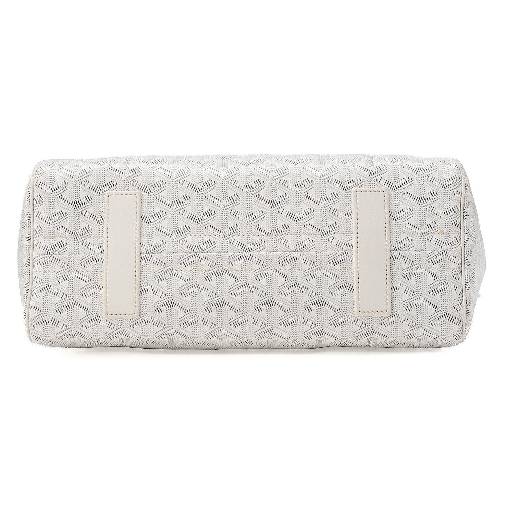 GOYARD [Goyard] Ruette PM Tote Bag Coated Canvas White Silver-Tone Hardware, Pre-Owned