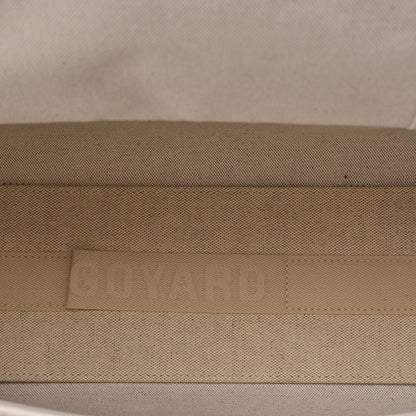 GOYARD [Goyard] Ruette PM Tote Bag Coated Canvas White Silver-Tone Hardware, Pre-Owned