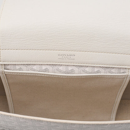 GOYARD [Goyard] Ruette PM Tote Bag Coated Canvas White Silver-Tone Hardware, Pre-Owned